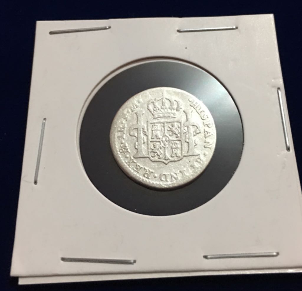 1 Real Carolus IIII  coin collectible - Main Image 2