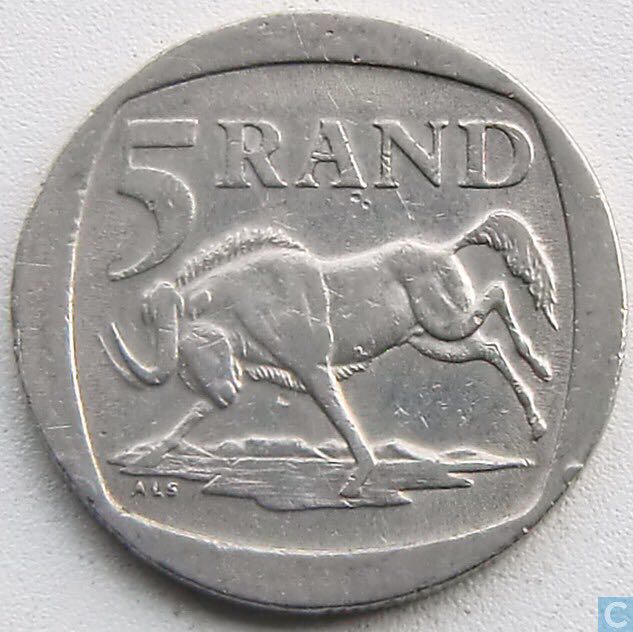 South Africa 5 Rand, 100 Year’s Edition   coin collectible - Main Image 2