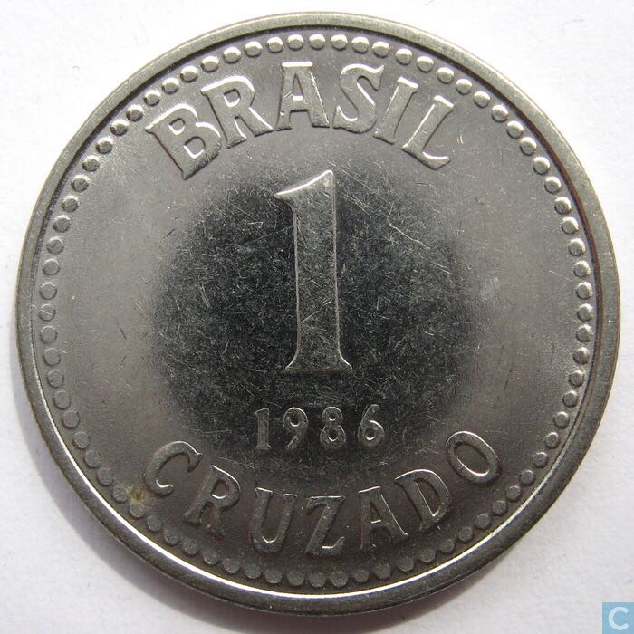 Brazil 1 Cruzado  coin collectible - Main Image 2
