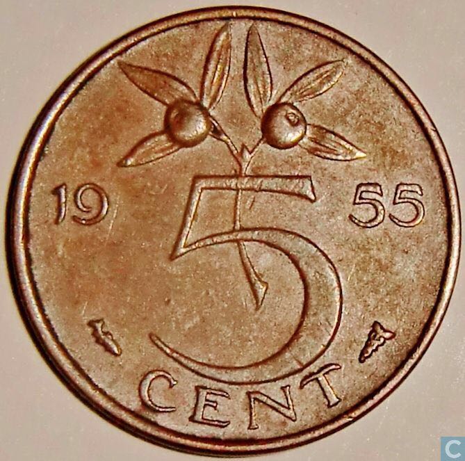 Netherlands 5 Cents  coin collectible - Main Image 2