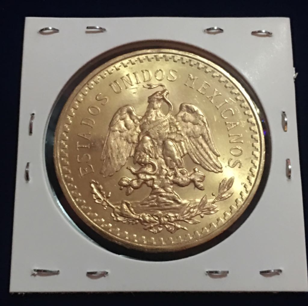 50 Pesos Centenario (gold)  coin collectible - Main Image 2