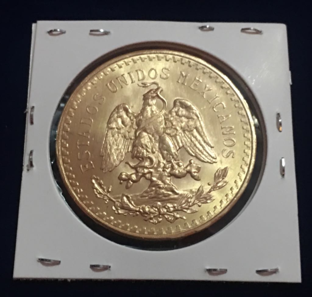 50 Pesos Centenario ( Gold )  coin collectible - Main Image 2