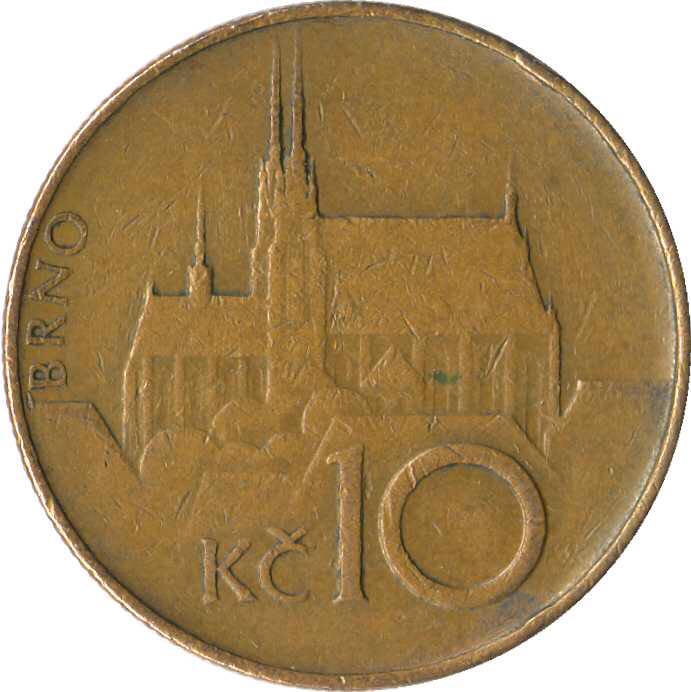 Czech Republic 10 Korun  coin collectible - Main Image 2