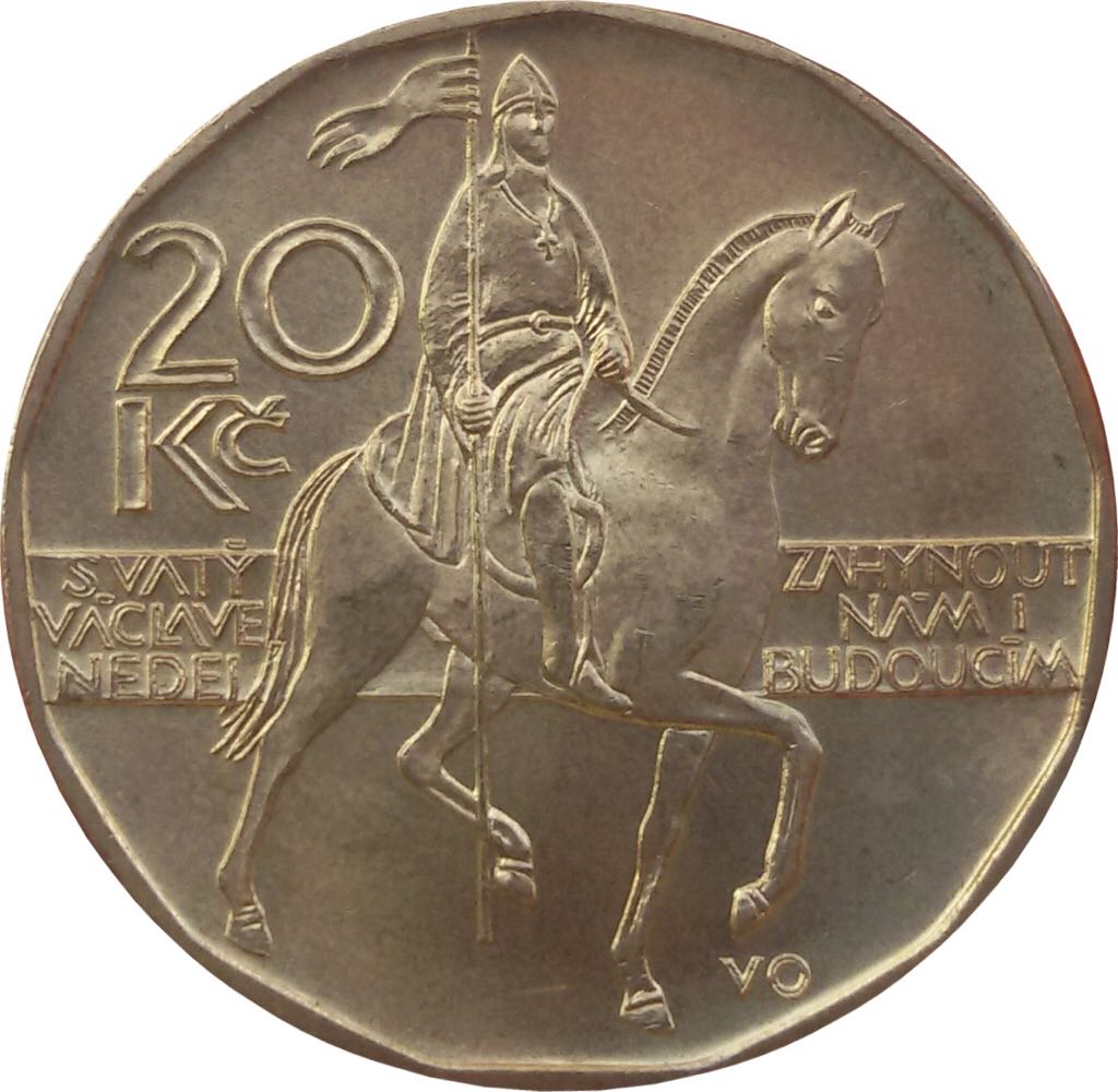 Czech Republic 20 Korun  coin collectible - Main Image 2