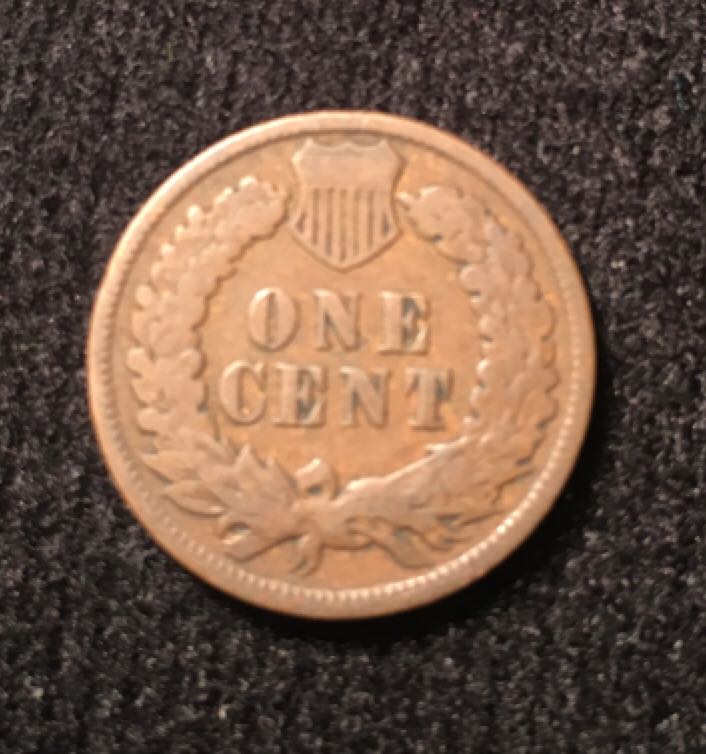 Indian Head Cent 1896  coin collectible - Main Image 2