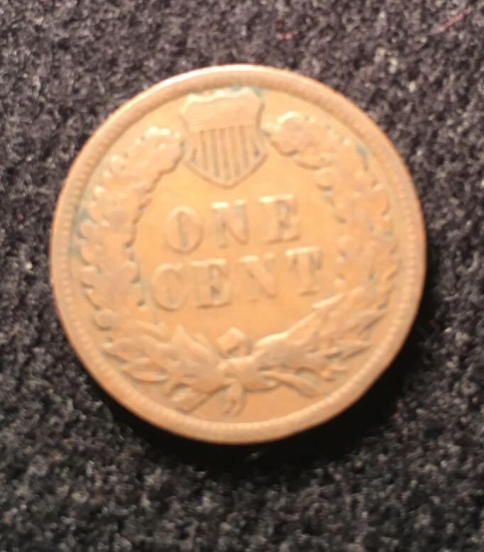 Penny Indian Head  coin collectible - Main Image 2