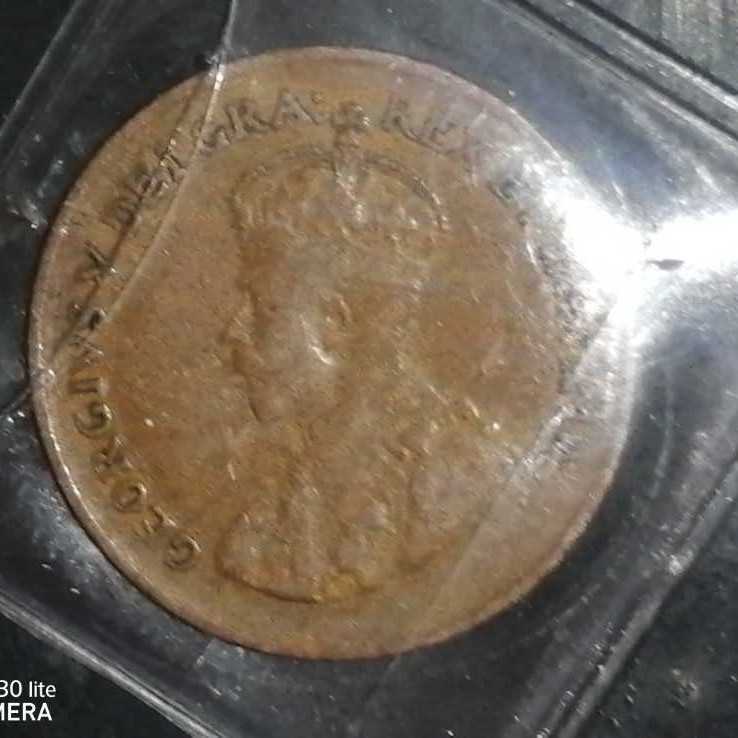 1933 Canadian Penny  coin collectible - Main Image 3