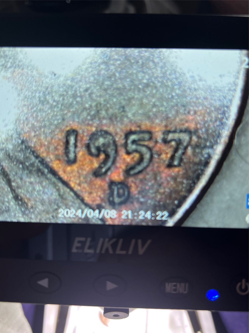 Penny 1957 D Lincoln  coin collectible - Main Image 3