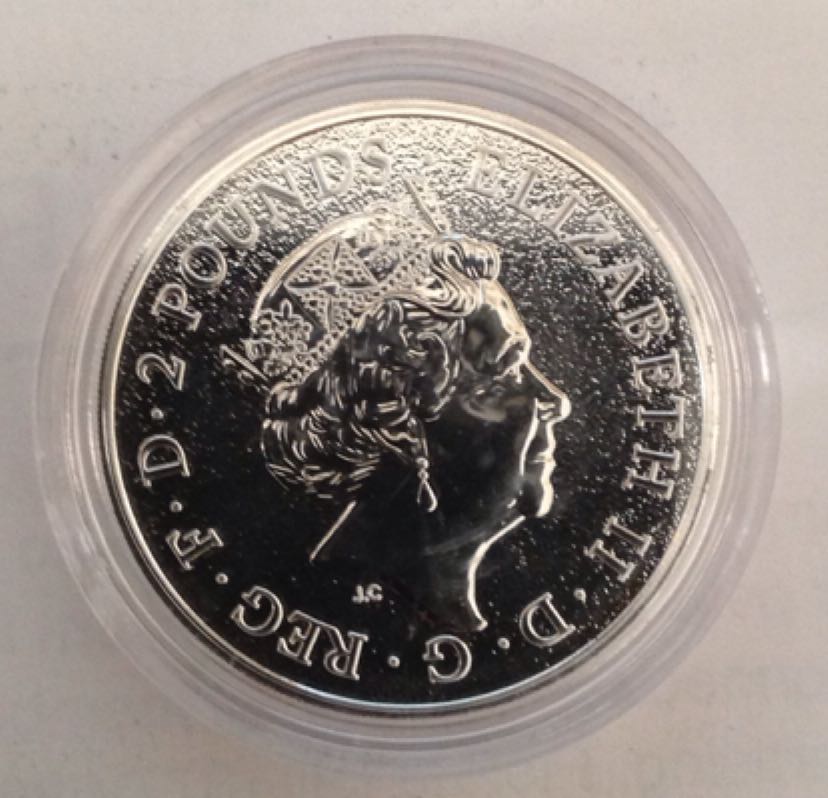 Great Britain 1 Oz Silver Landmarks Of Britain (Big Ben)  coin collectible - Main Image 2