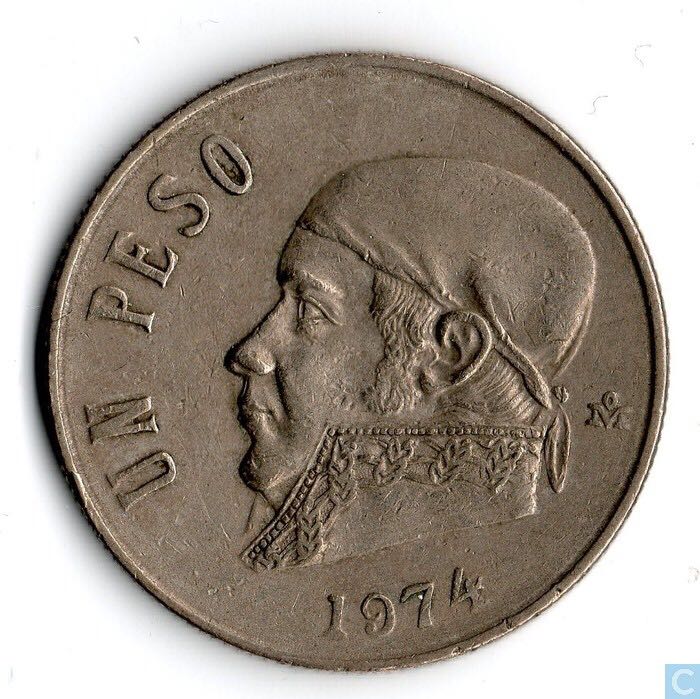 Mexico 1 Peso  coin collectible - Main Image 2