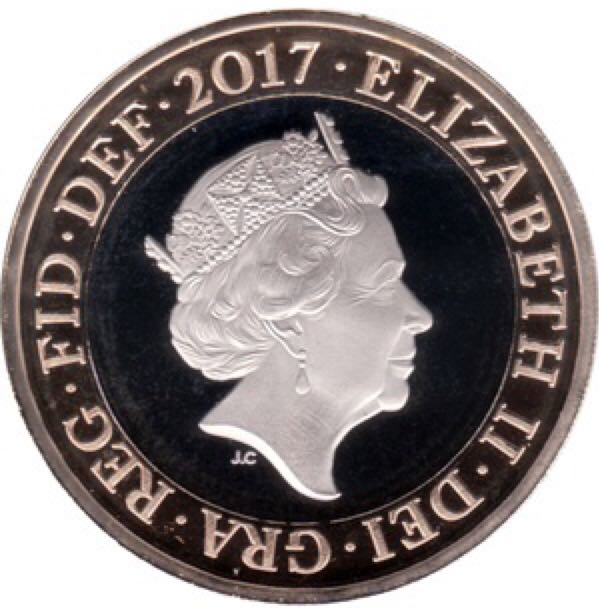 Elizabeth II; Two Pound coin collectible - Main Image 2