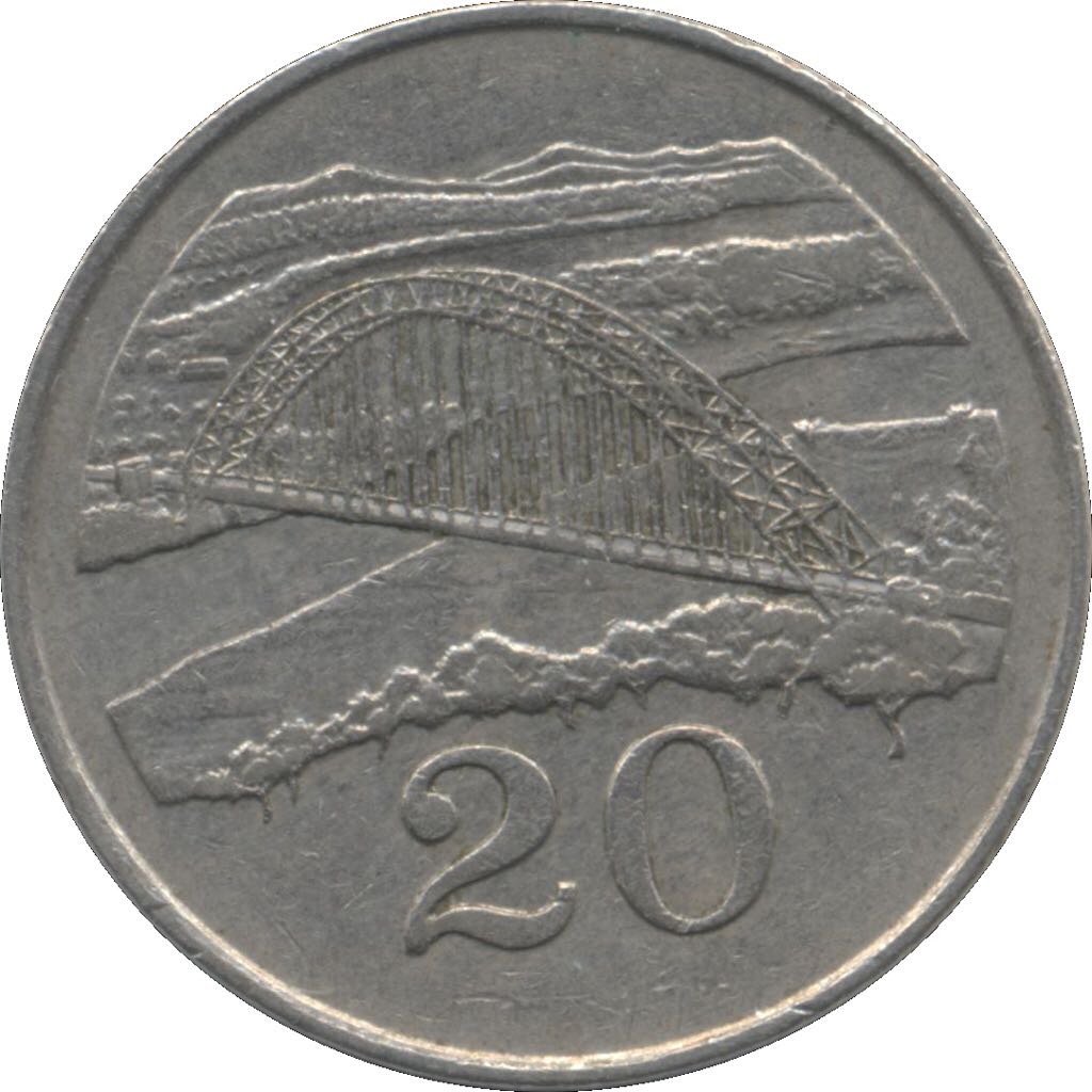 Zimbabwe 25 Cents  coin collectible - Main Image 2