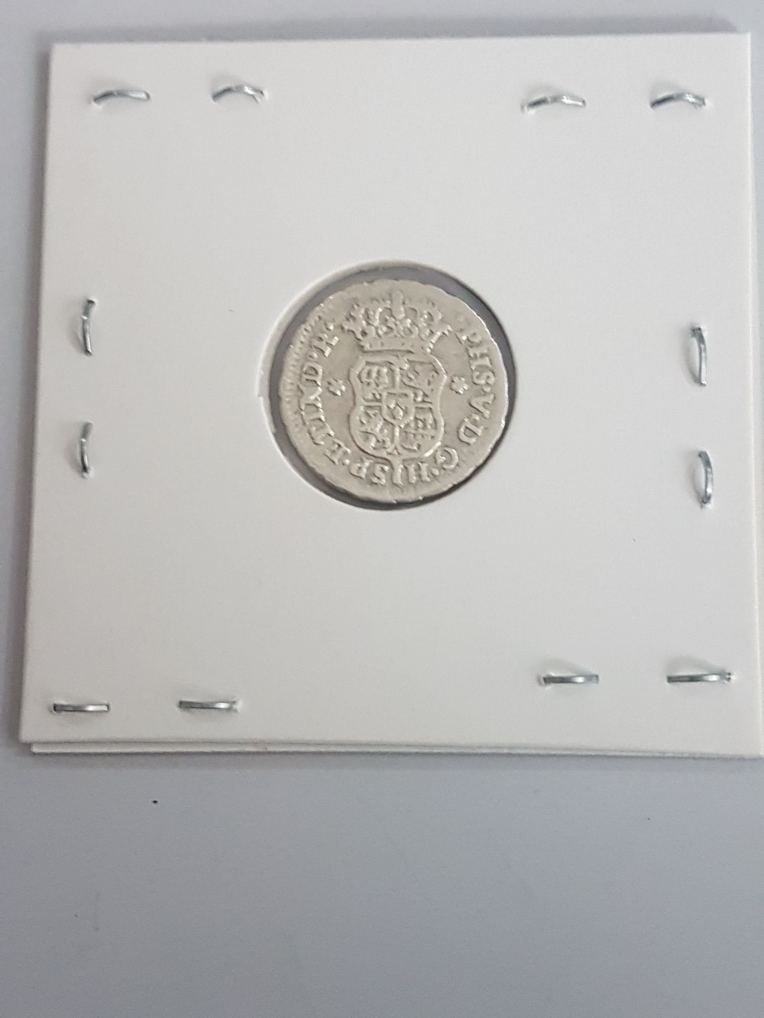 1/2 Real Columnaria  coin collectible - Main Image 2
