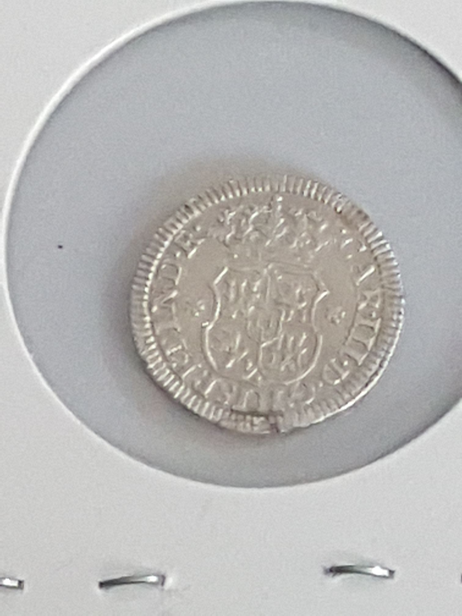 1/2 Real Carolus III  coin collectible - Main Image 2