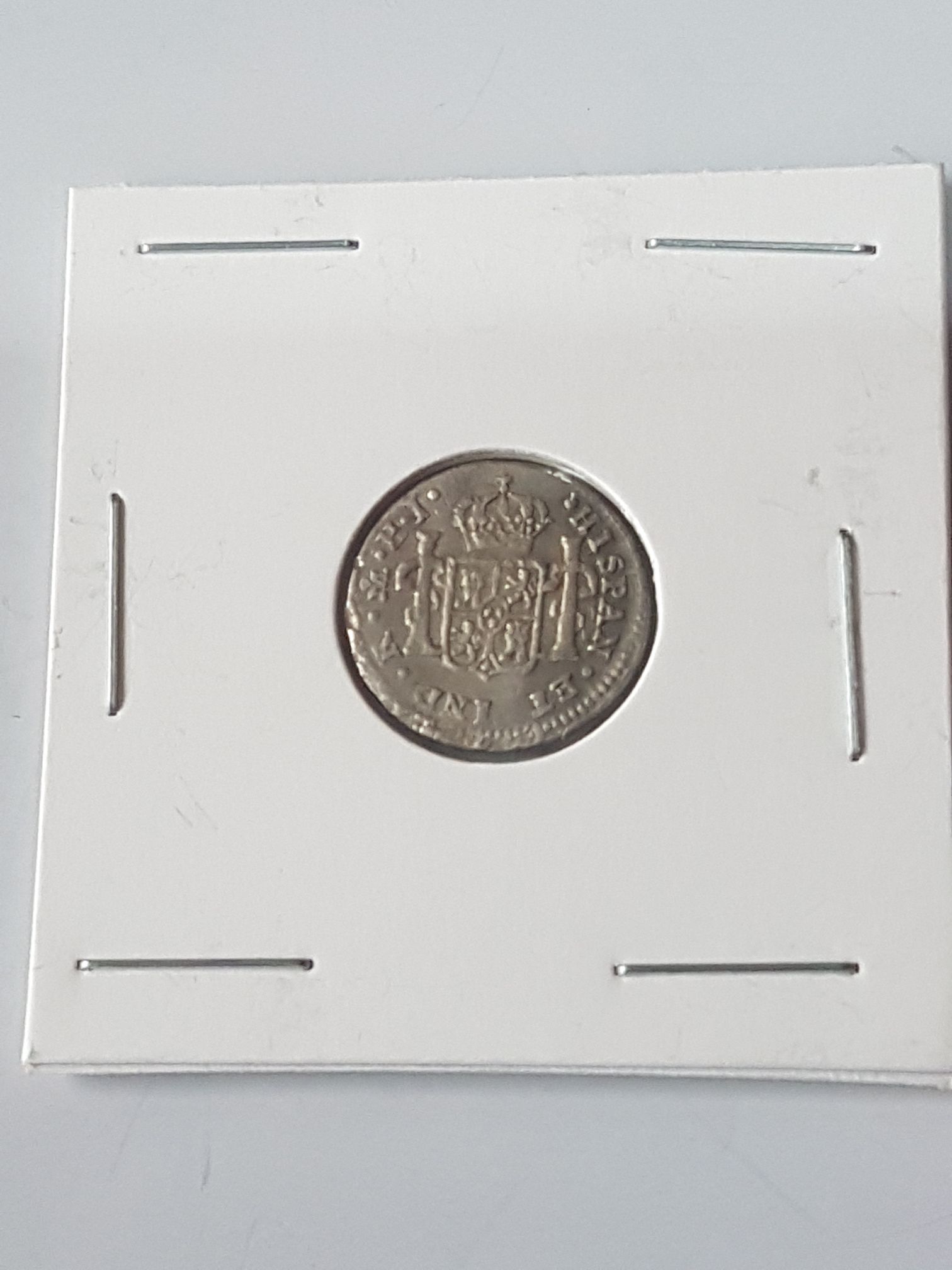 1/2 Real Ferdinand VII  coin collectible - Main Image 2