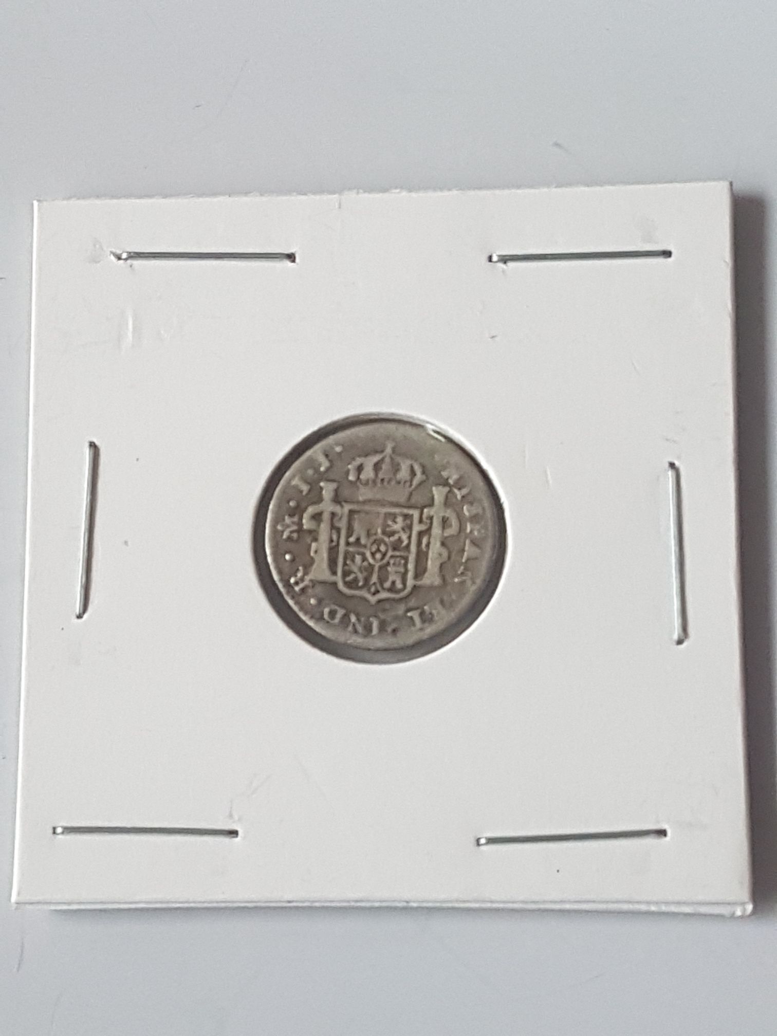 1/2 Real Ferdinand VII  coin collectible - Main Image 2