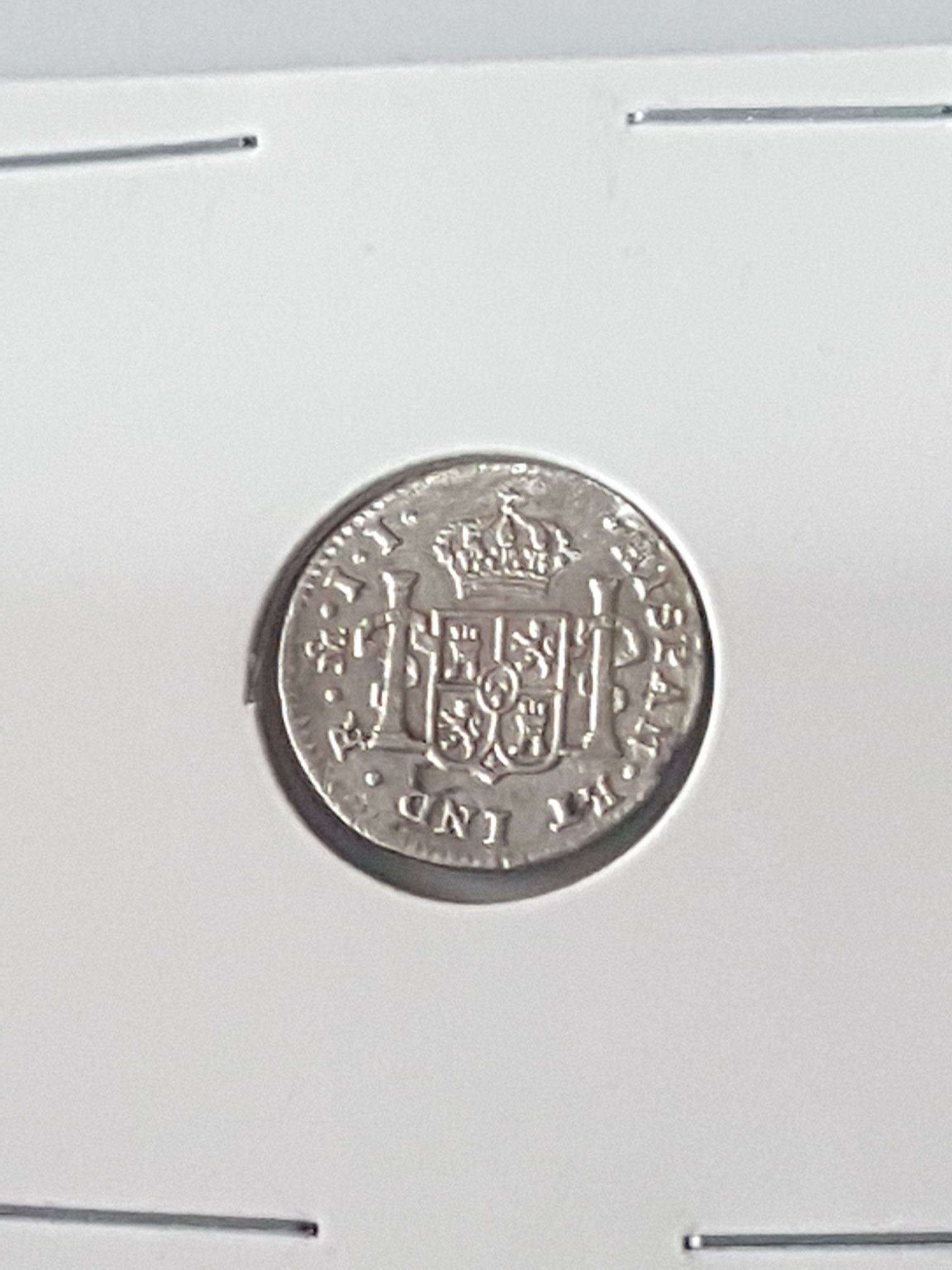 1/2 Real Ferdinand VII  coin collectible - Main Image 2