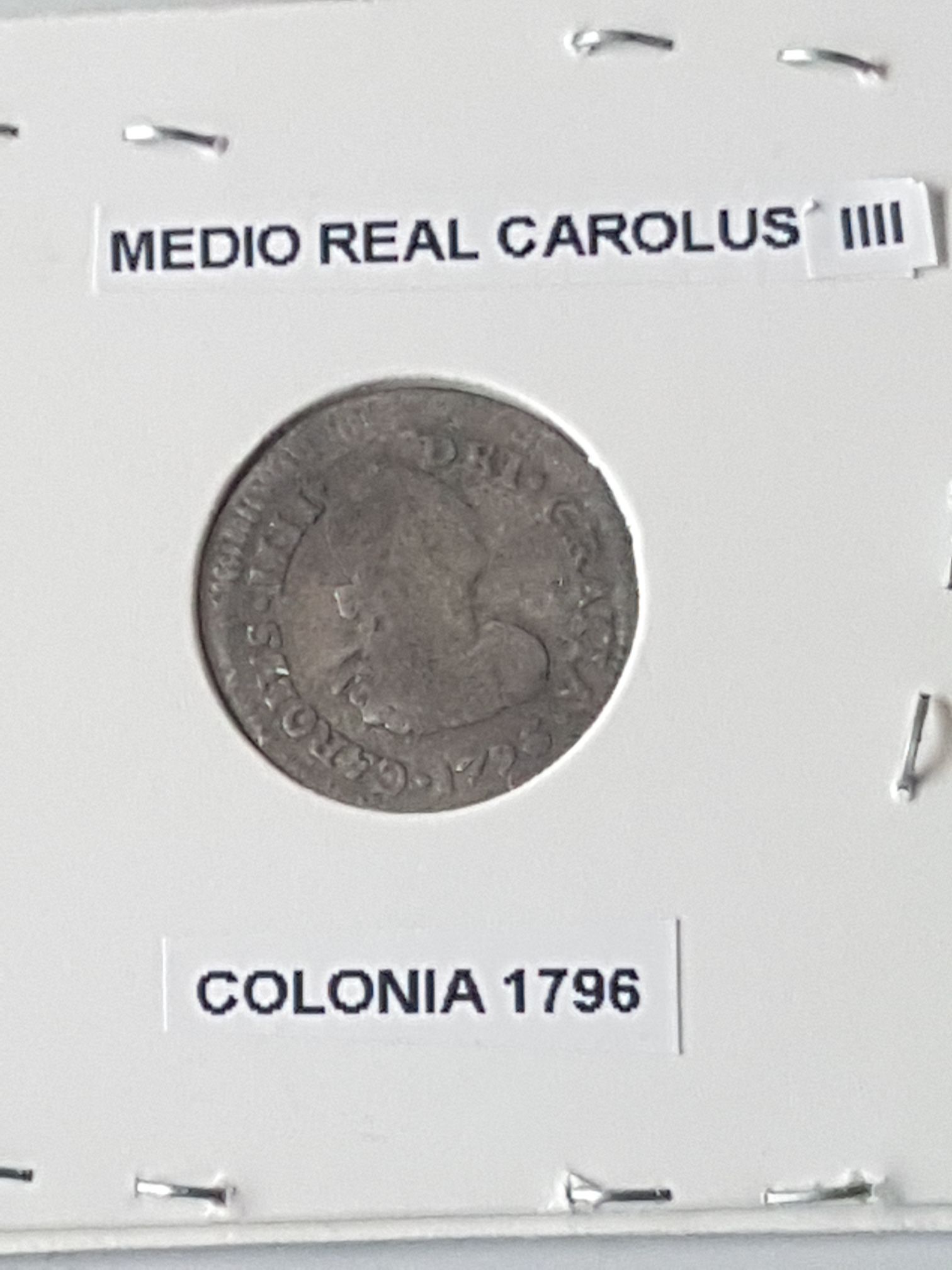 1/2 Real Carolus IIII  coin collectible - Main Image 1