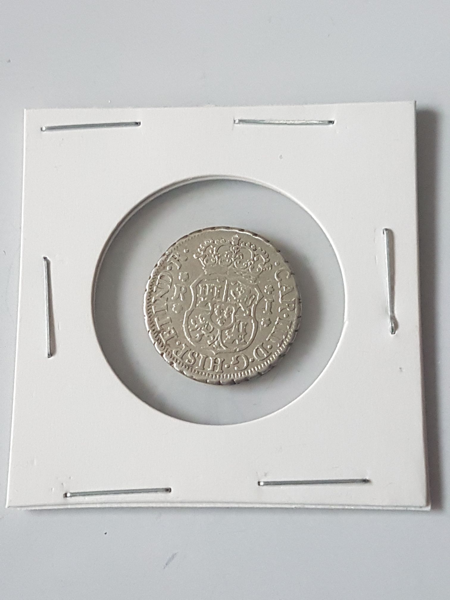 1 Real Carolus III  coin collectible - Main Image 2