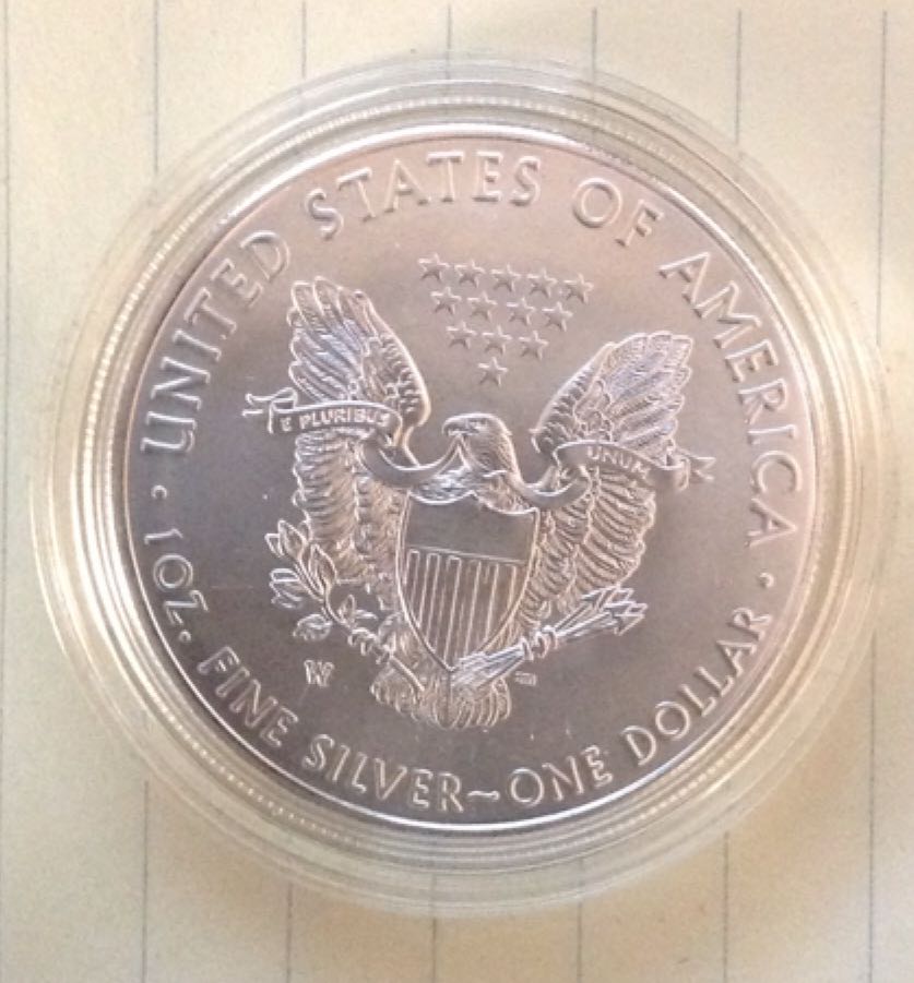 American Eagle Uncirculated Silver Coin   coin collectible - Main Image 2