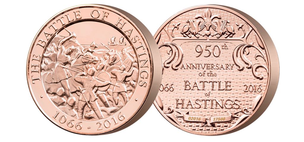 950th Battle Of Hastings  coin collectible - Main Image 2