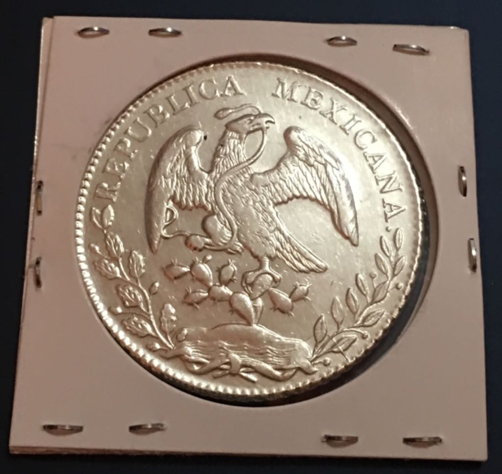 8 Reales Mexico  coin collectible - Main Image 2