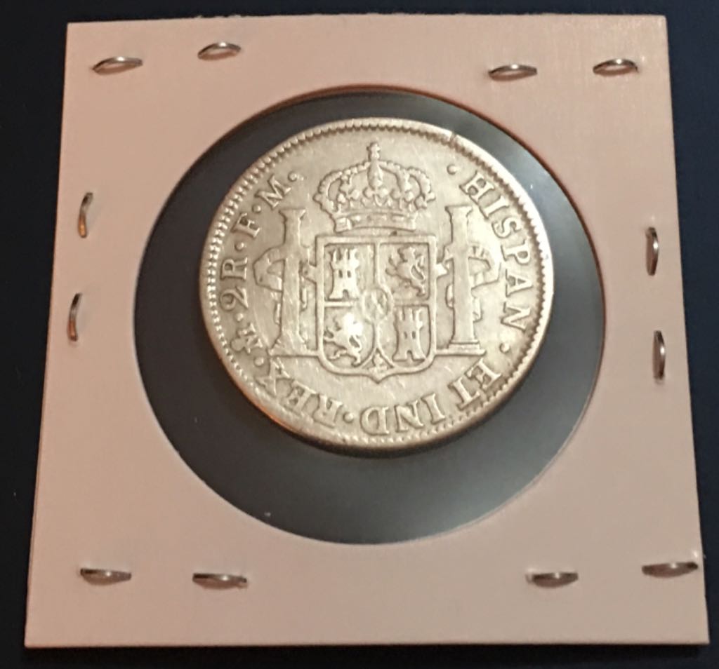 2 Reales Carolus III  coin collectible - Main Image 2
