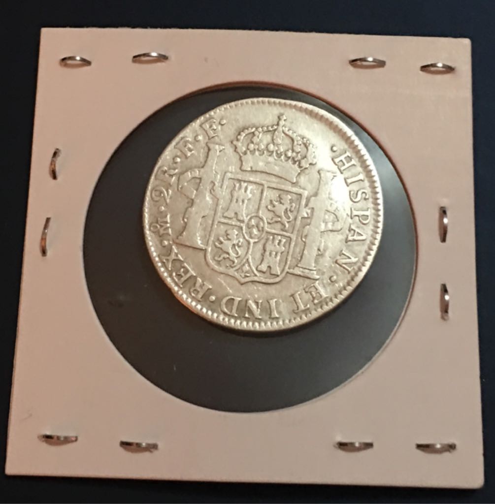 2 Reales Carolus III  coin collectible - Main Image 2