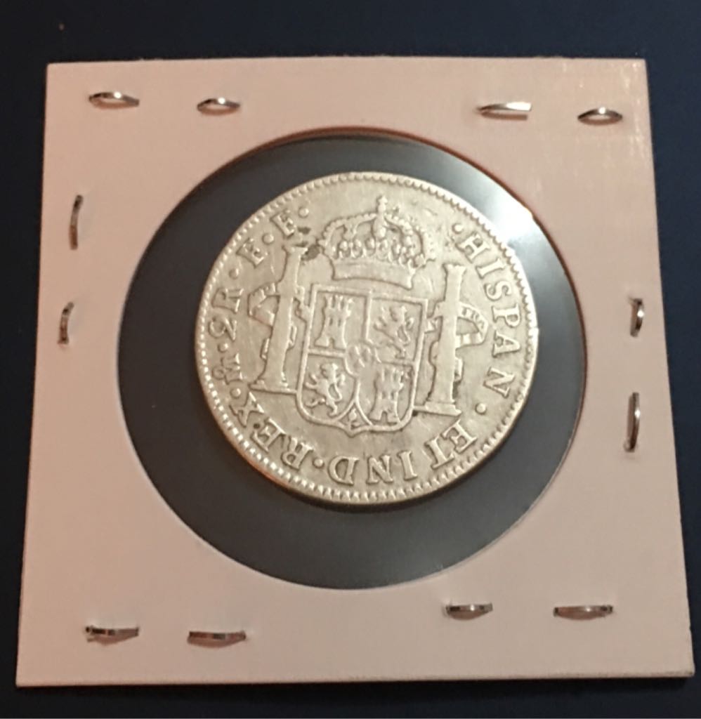 2 Reales Carolus III  coin collectible - Main Image 2