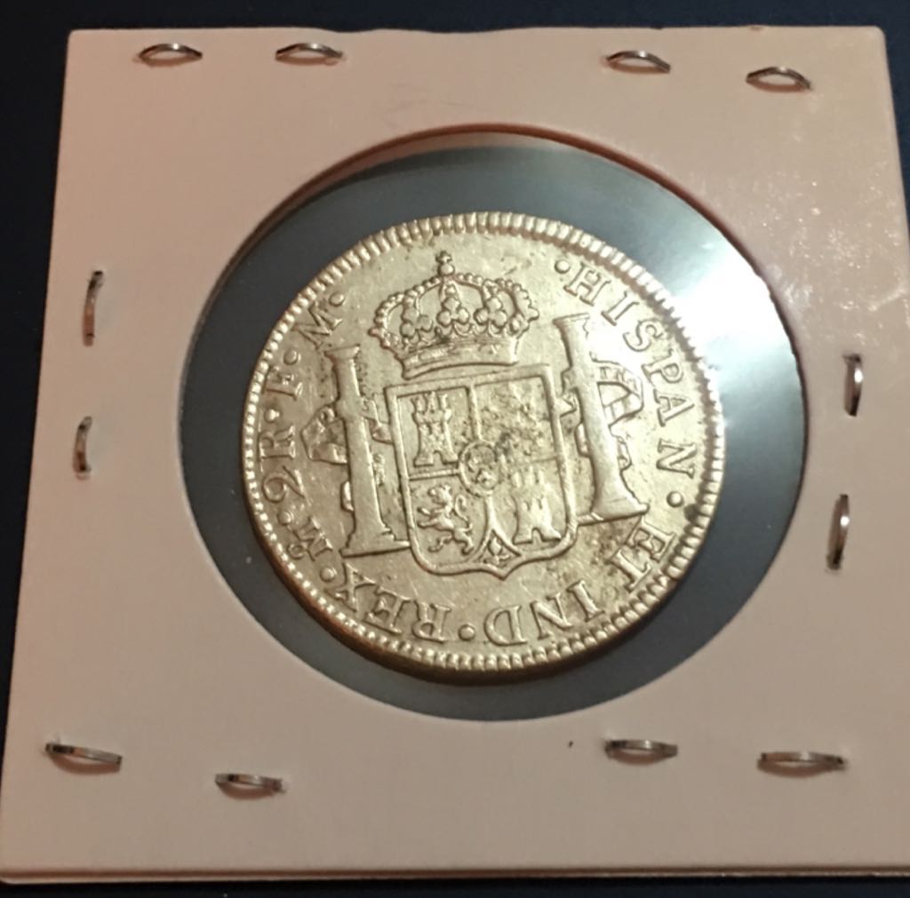 2 Reales Carolus III  coin collectible - Main Image 2