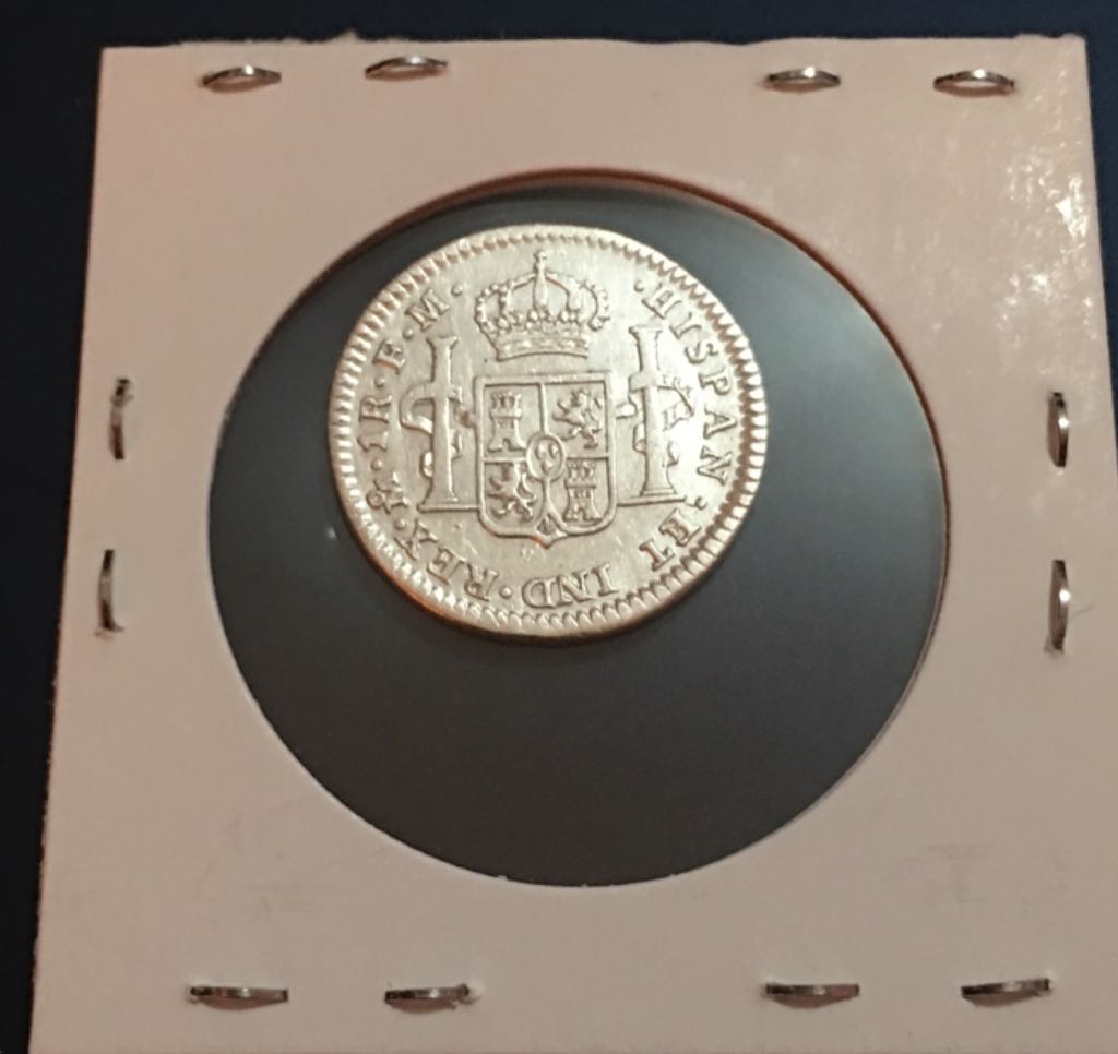 1 Real Carolus IV  coin collectible - Main Image 2