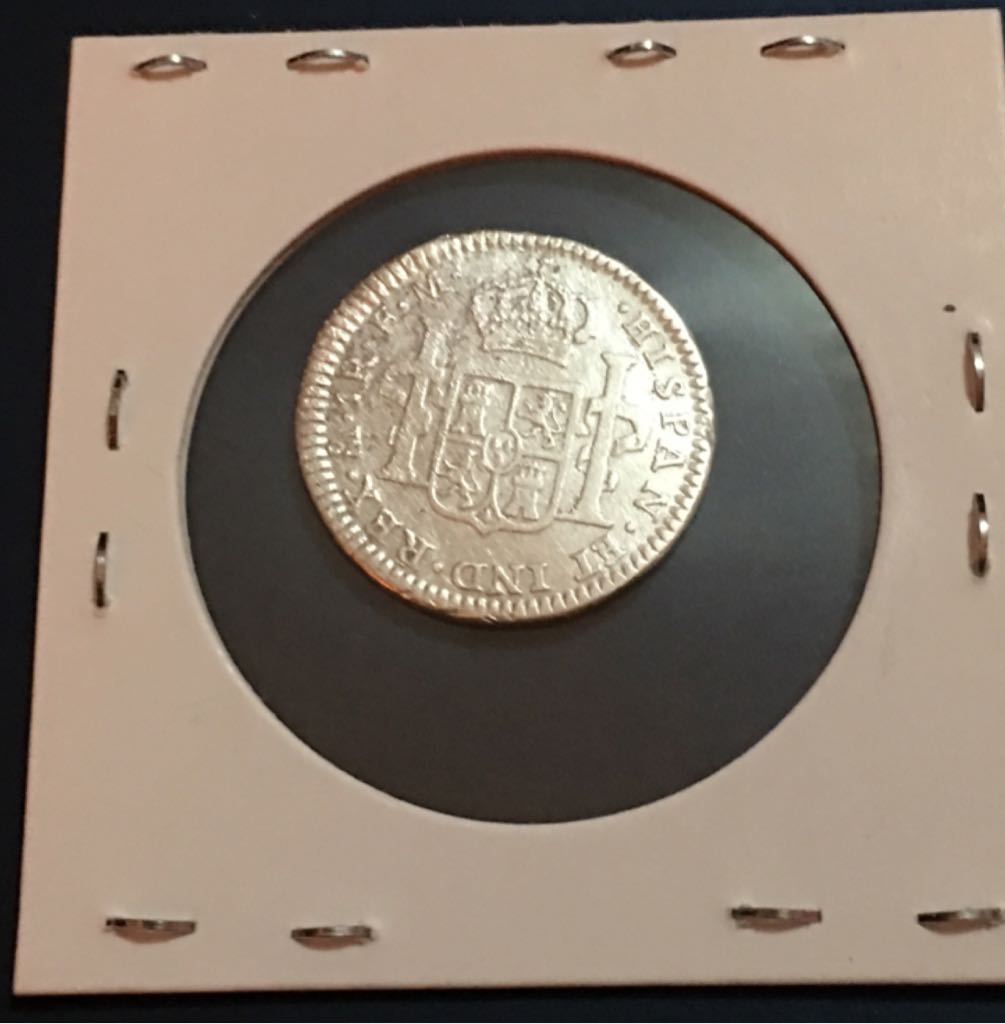 1 Real Carolus IIII  coin collectible - Main Image 2