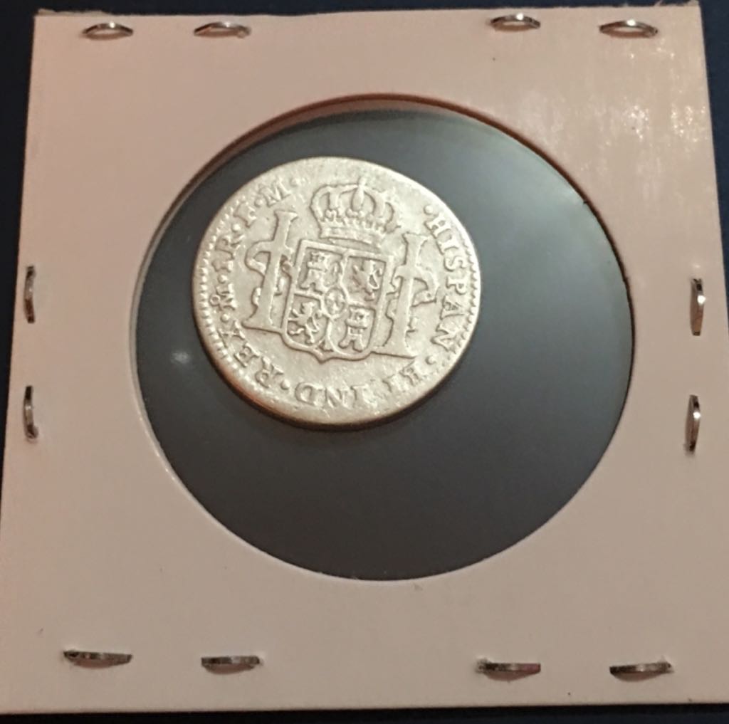 1 Real Carolus IIII  coin collectible - Main Image 2