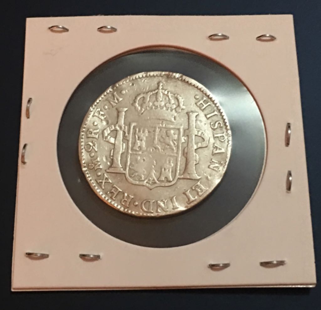 2 Reales Carolus IIII  coin collectible - Main Image 2