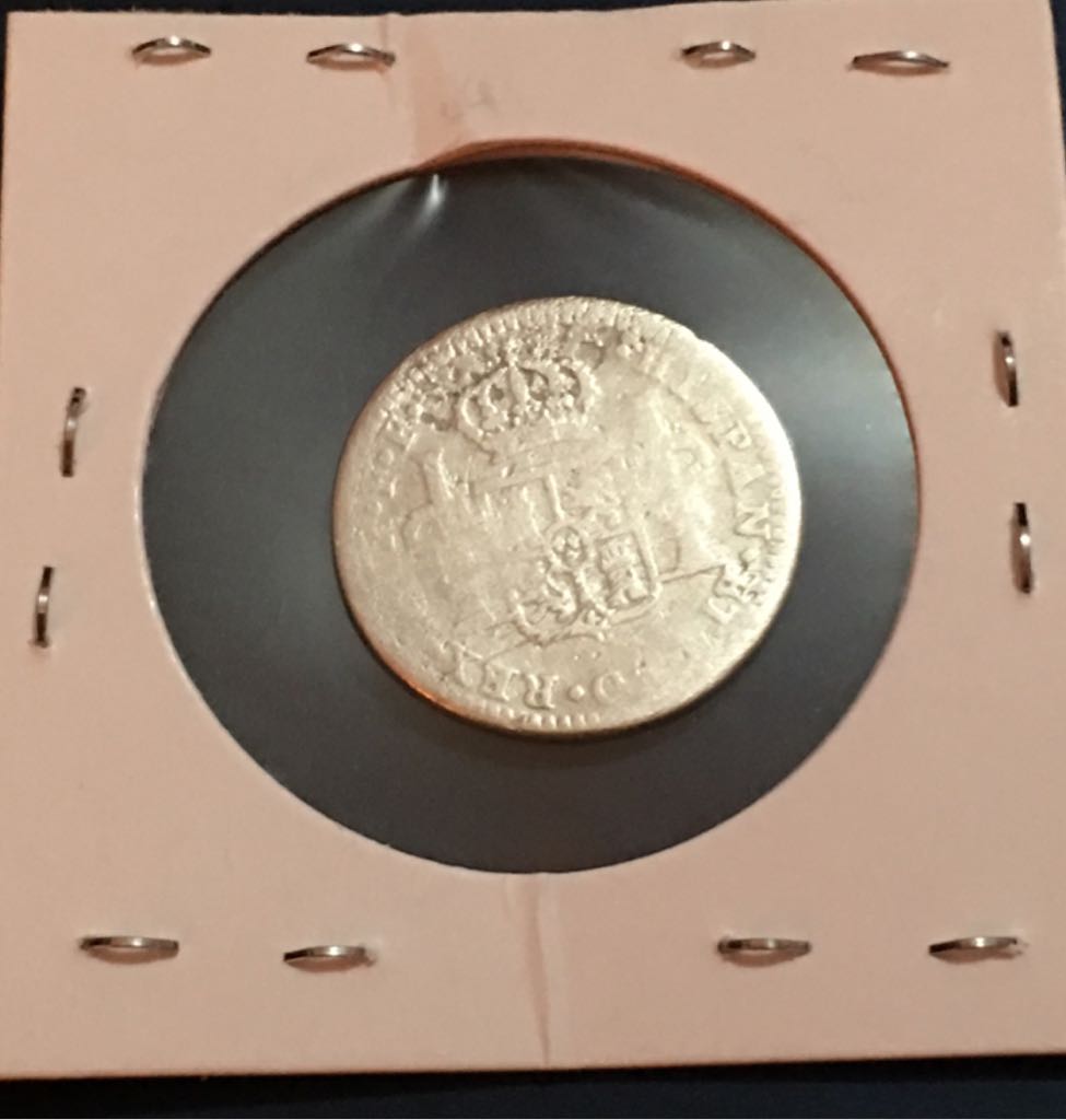 1 Real Carolus III  coin collectible - Main Image 2