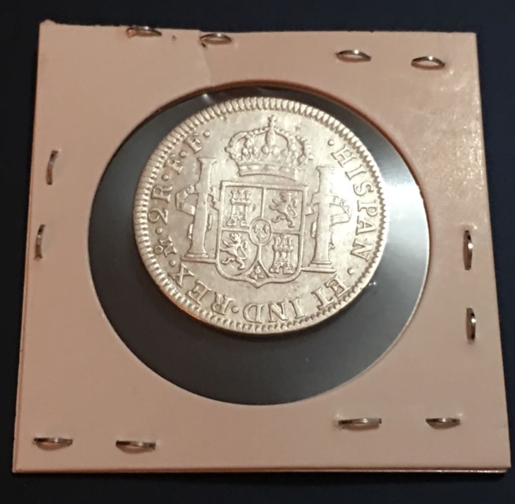 2 Reales Carolus III  coin collectible - Main Image 2