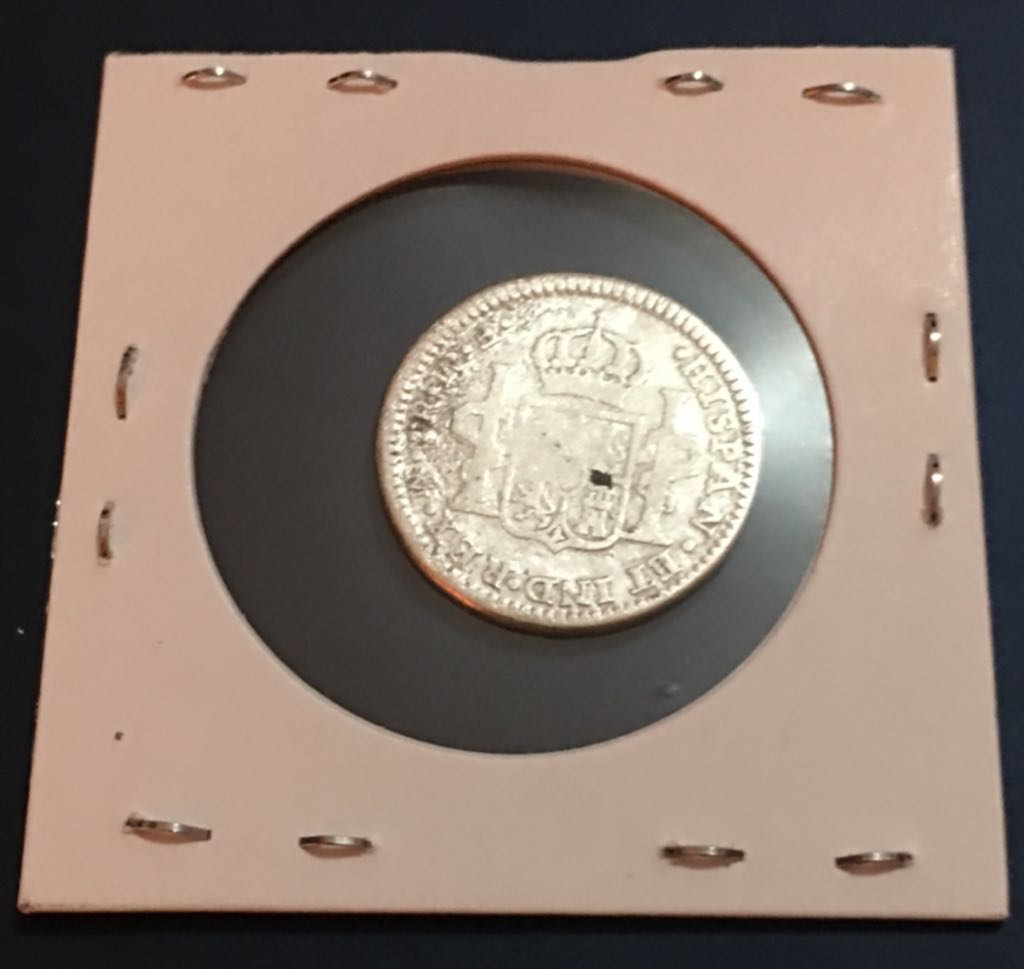 1 Real Carolus III  coin collectible - Main Image 2