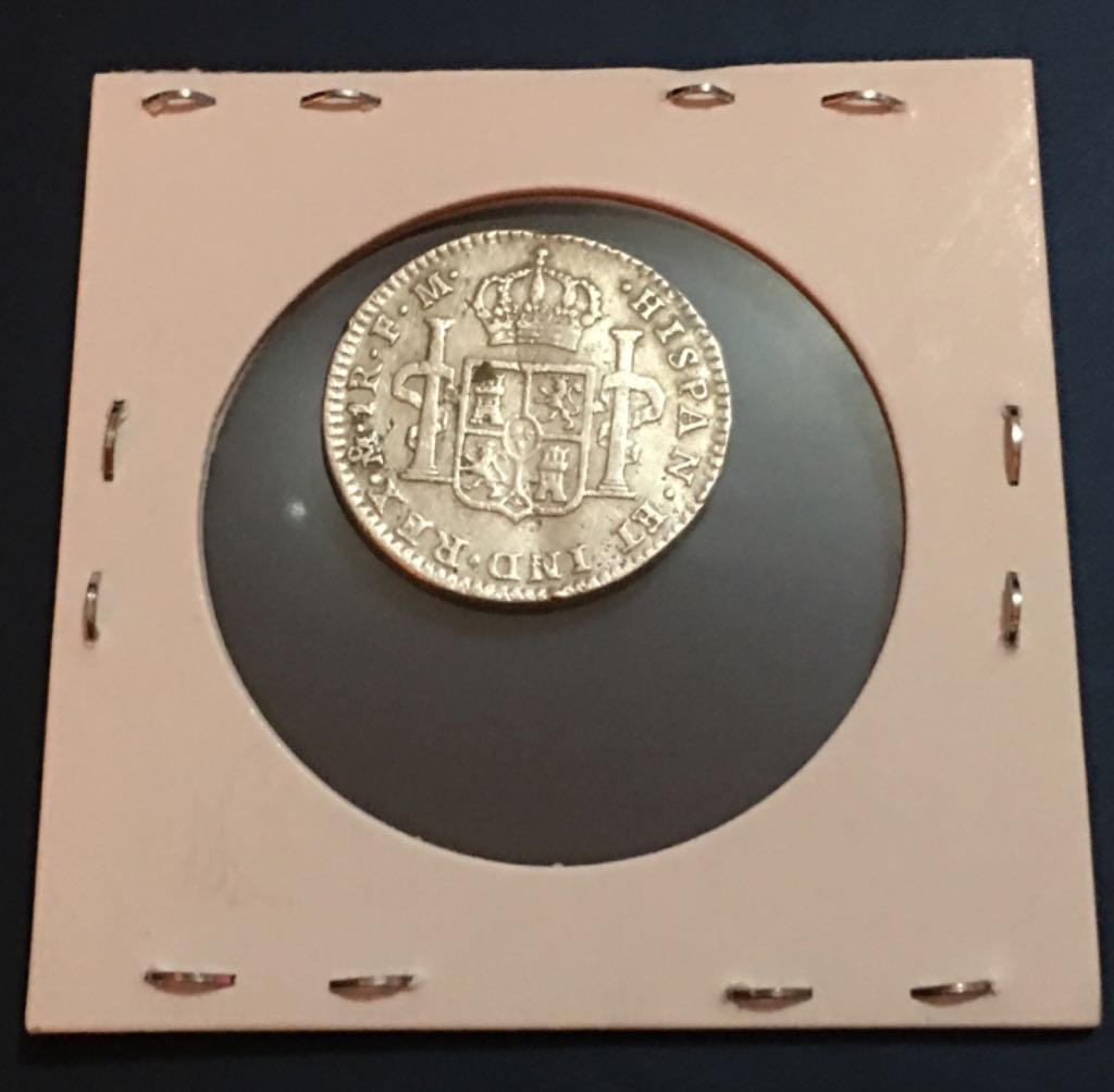 1 Real Carolus IIII  coin collectible - Main Image 2