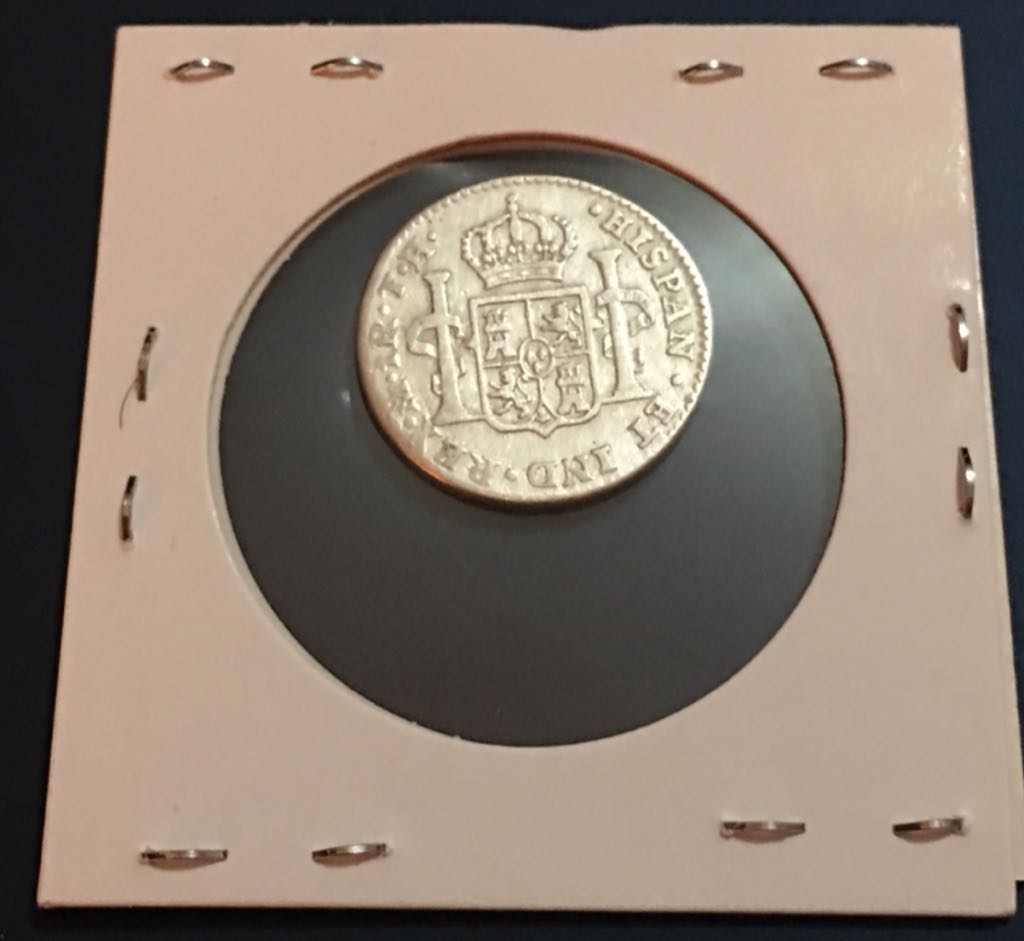 1 Real Carolus IIII  coin collectible - Main Image 2