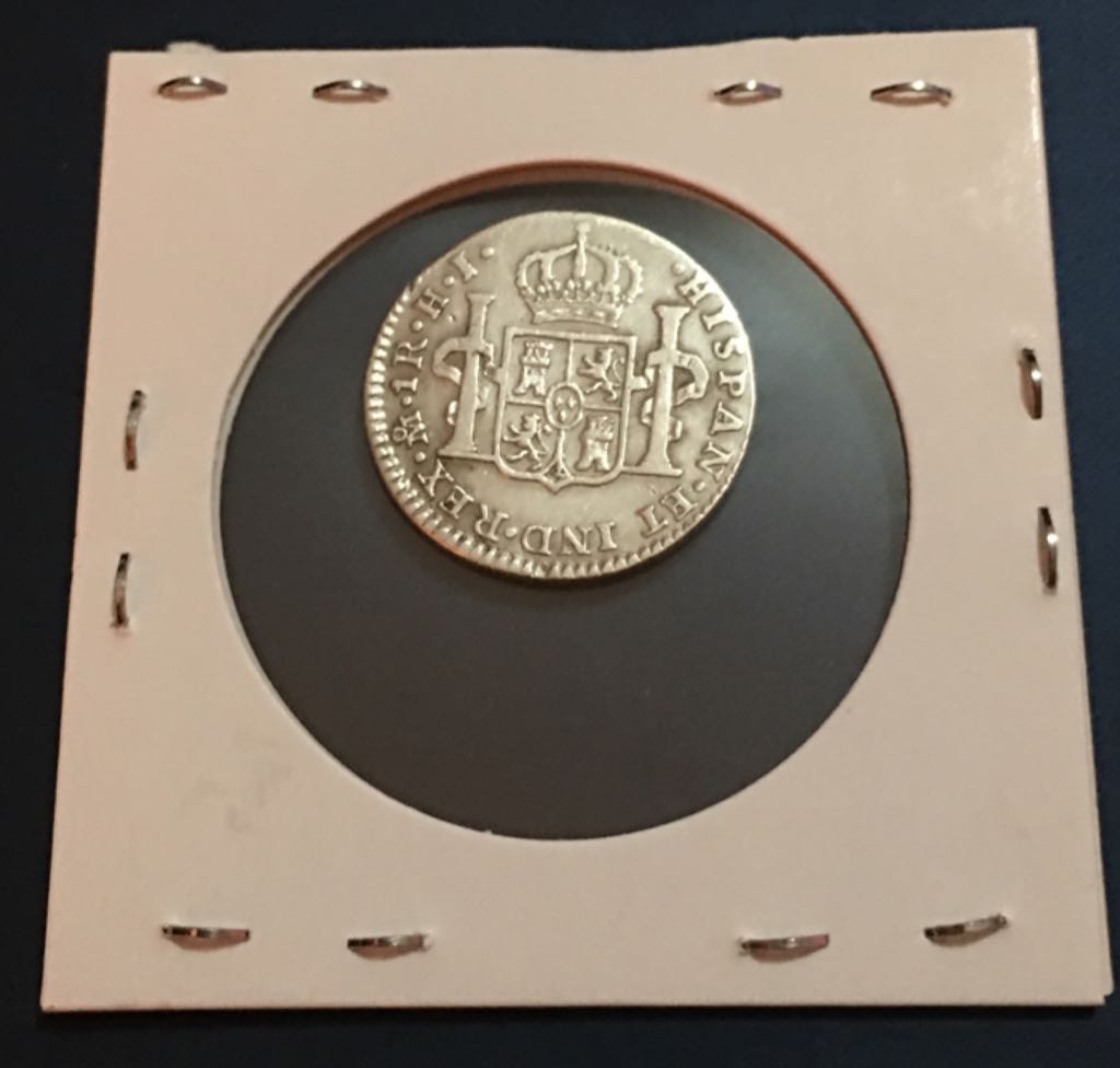 1 Real Ferdinand VII  coin collectible - Main Image 2