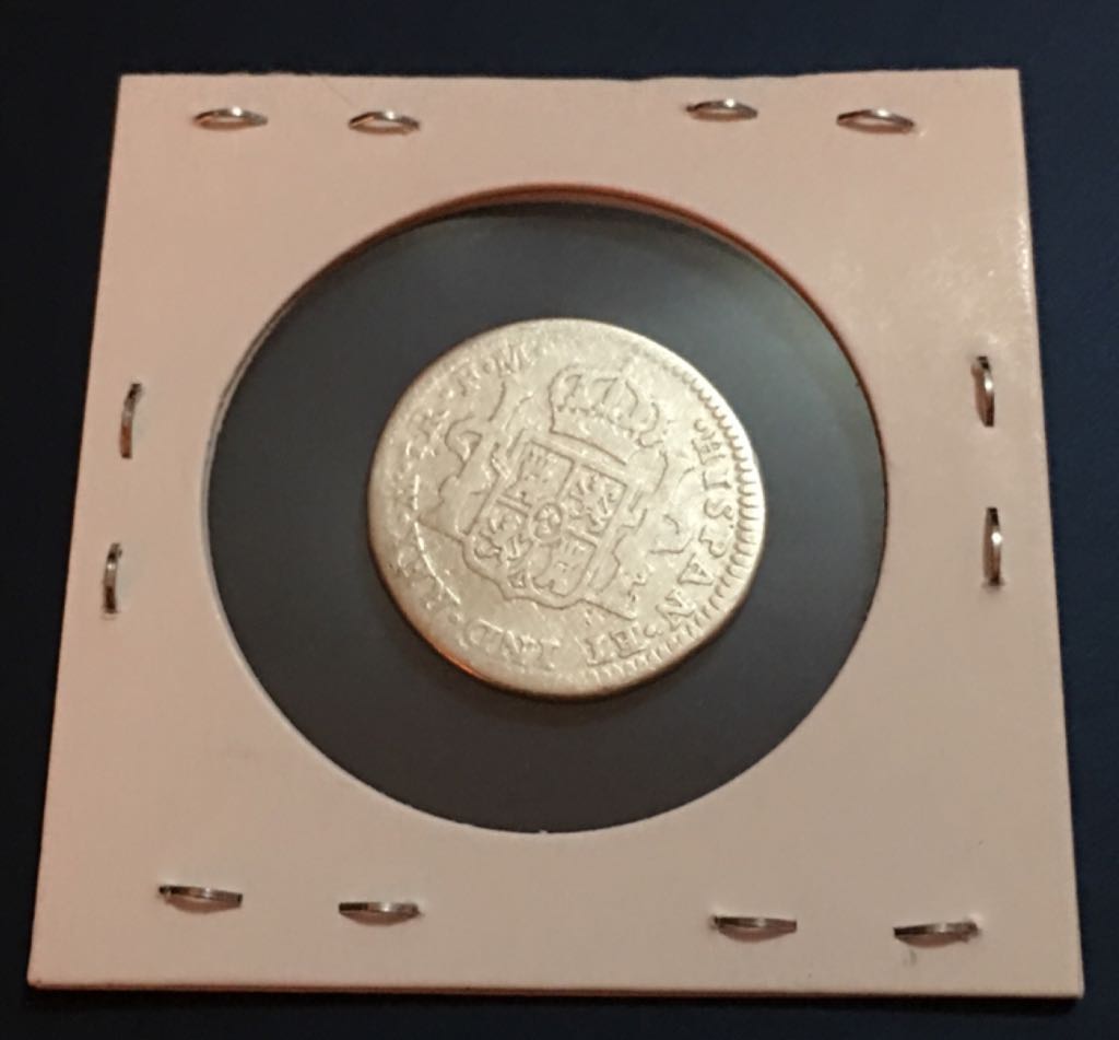 1 Real Carolus IIII  coin collectible - Main Image 2