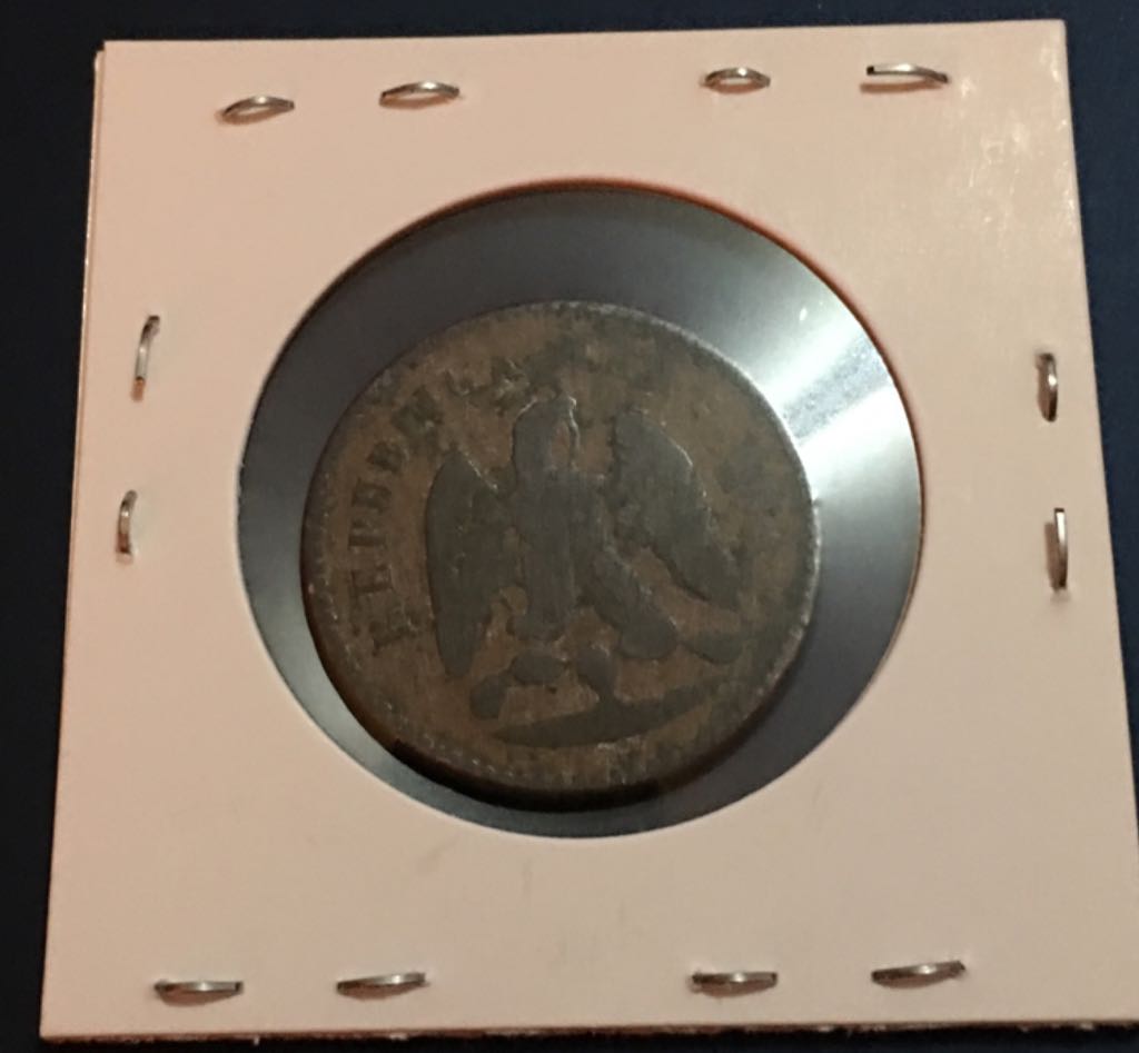 1 Centavo Zacatecas  coin collectible - Main Image 2