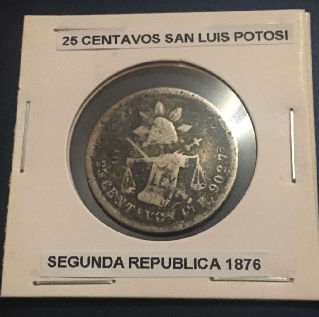 .25 Centavos De Guanajuato