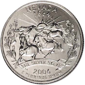 2006 P Nevada Quarter  coin collectible - Main Image 2