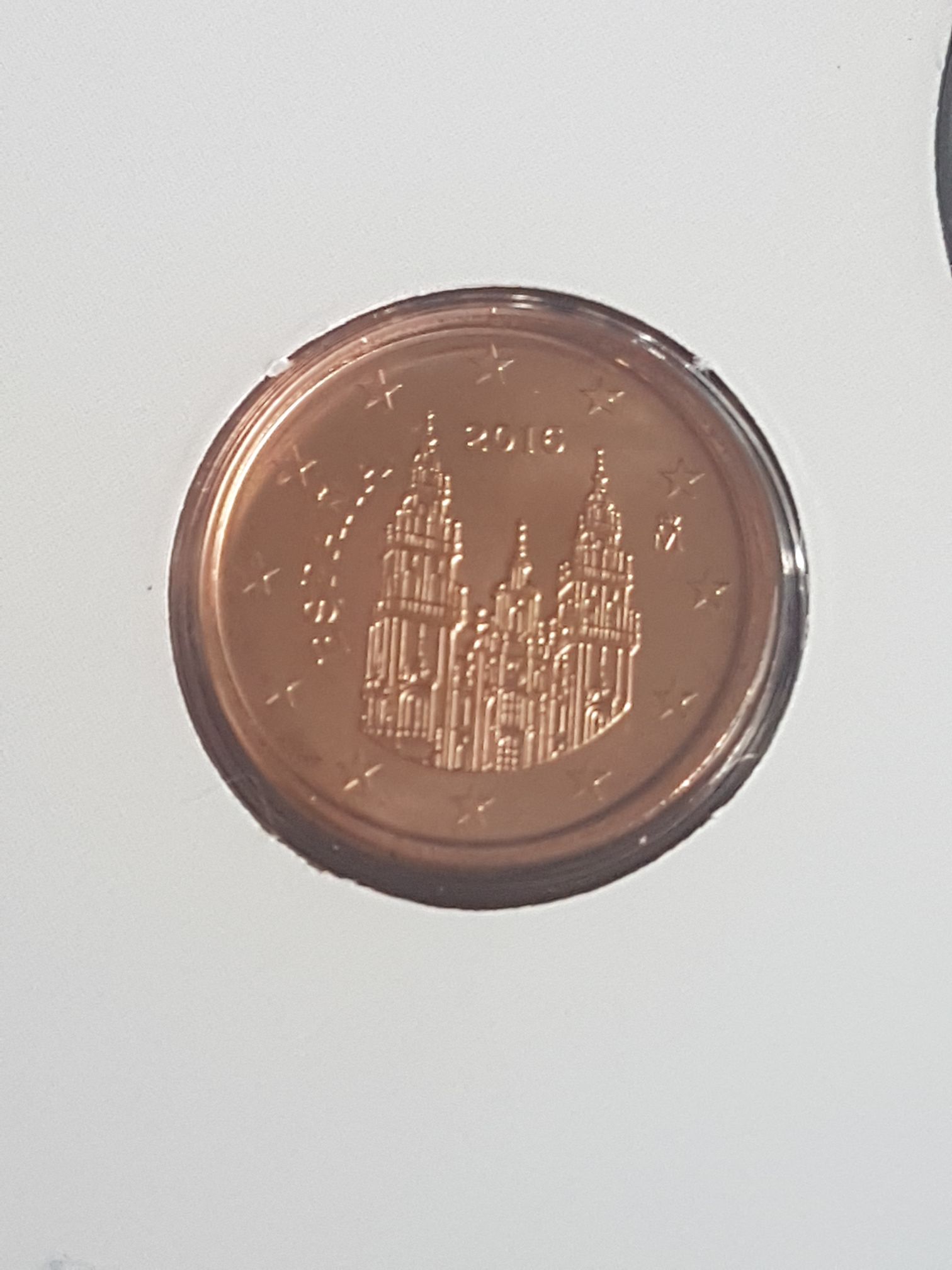 .01 Centavo De Euro  coin collectible - Main Image 2