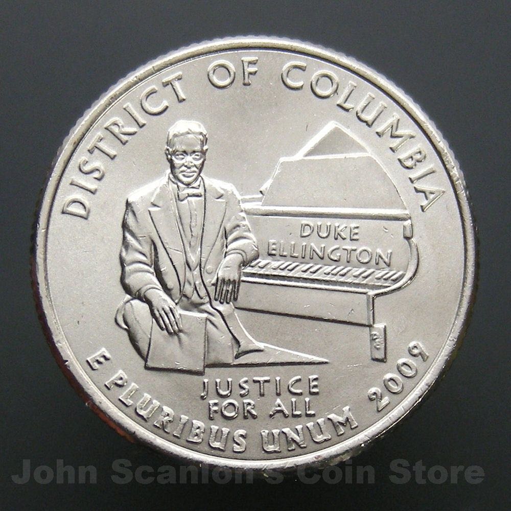 2009 P District Of Columbia Quarter  coin collectible - Main Image 2