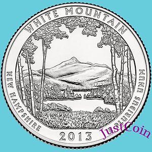 2013 D White Mountain  coin collectible - Main Image 2