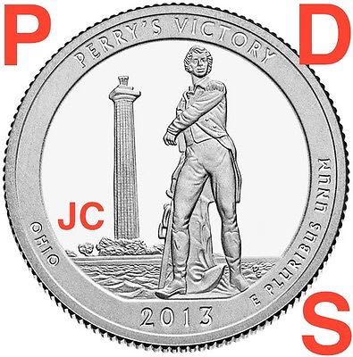 Perry’s Victory Quarter - D  coin collectible - Main Image 2