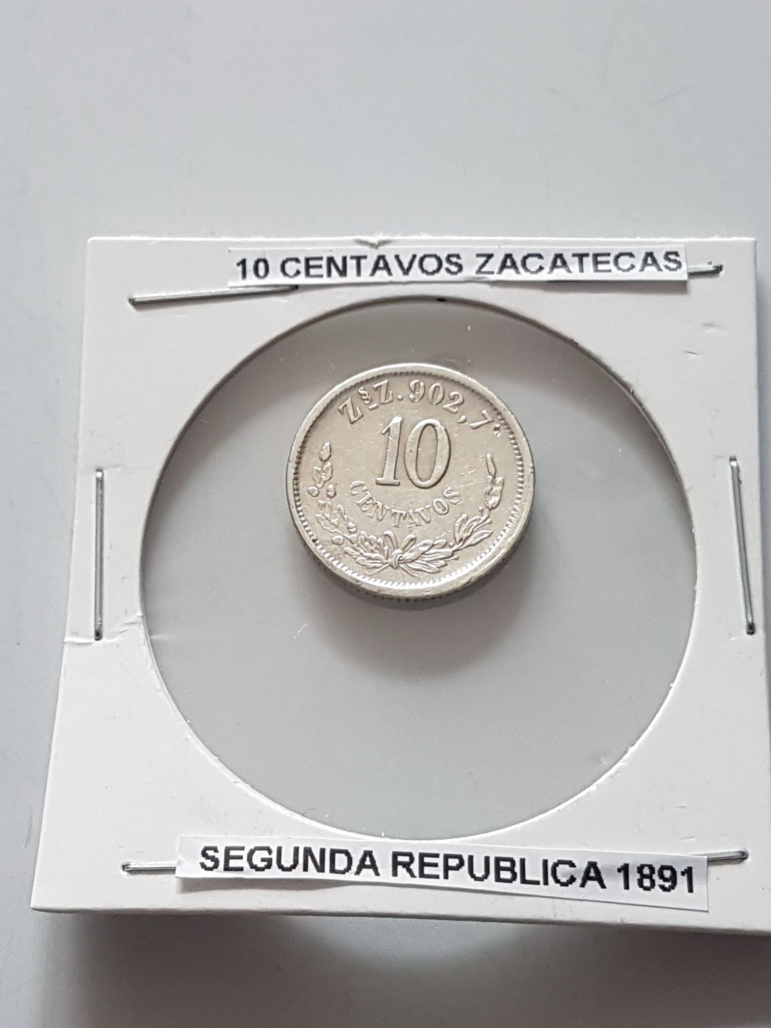 .10 Centavos Zacatecas  coin collectible - Main Image 1