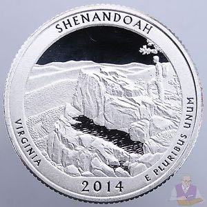2014 S Shenandoah Quarter  coin collectible - Main Image 2